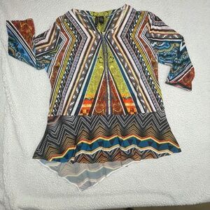 Women’s X-Large New Directions Multi-Colored Top